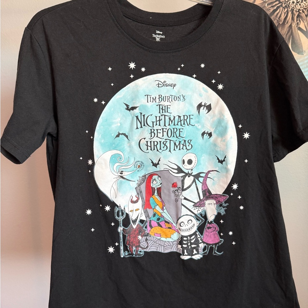 Disney Black Nightmare Before Christmas Tee